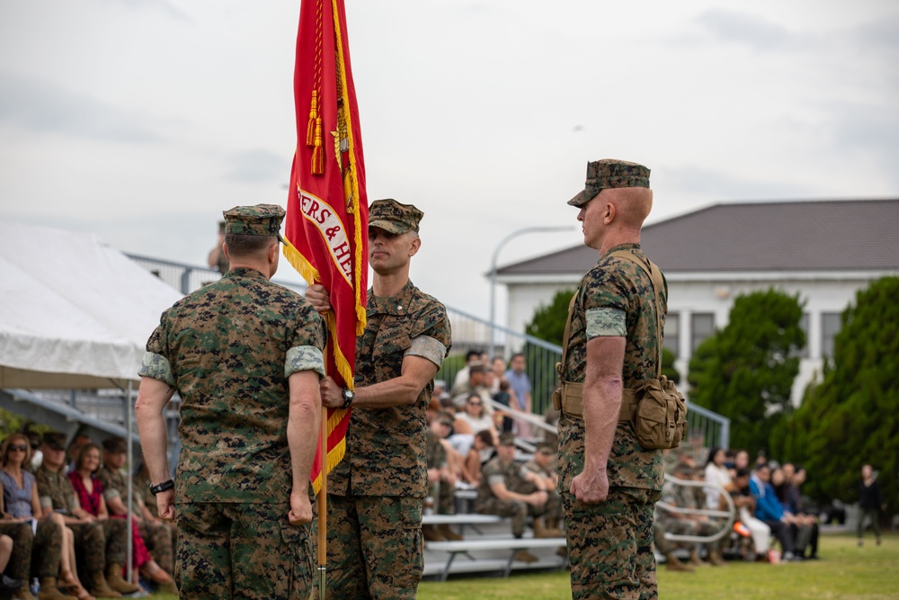 Headquarters and Headquarters Squadron Change of Command Ceremony