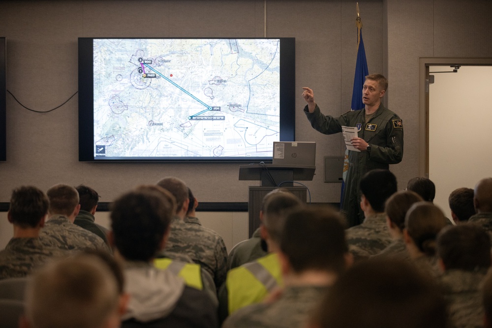 AKANG 144th Airlift Squadron hosts Alaska Wing’s Civil Air Patrol Cadets