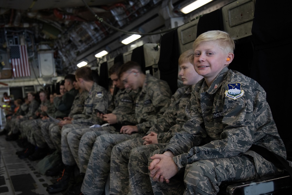 AKANG 144th Airlift Squadron hosts Alaska Wing’s Civil Air Patrol Cadets