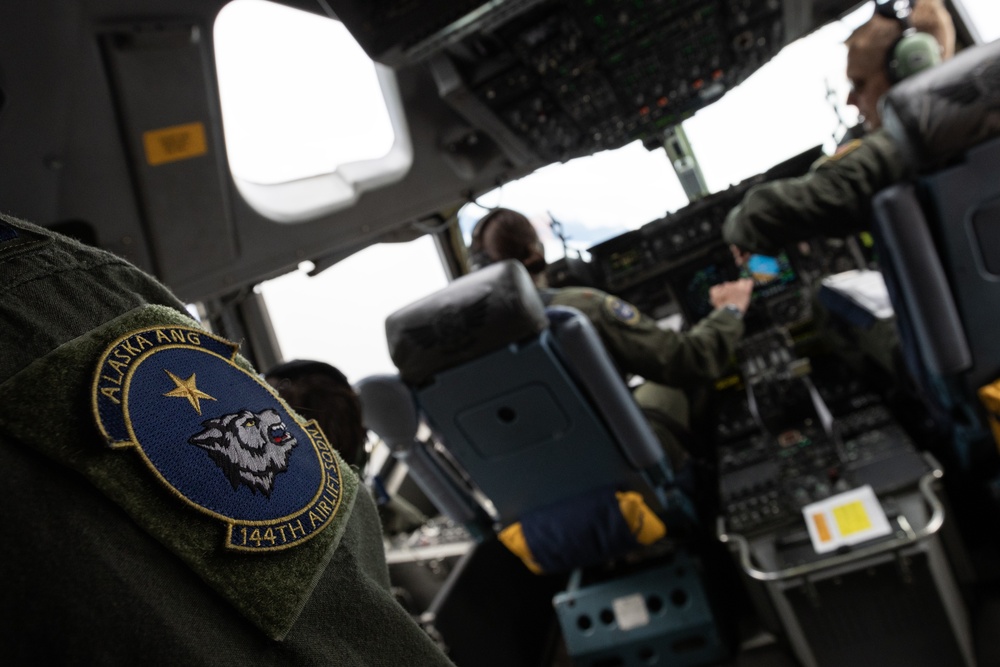 AKANG 144th Airlift Squadron hosts Alaska Wing’s Civil Air Patrol Cadets