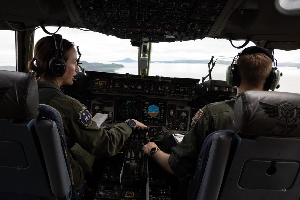 AKANG 144th Airlift Squadron hosts Alaska Wing’s Civil Air Patrol Cadets