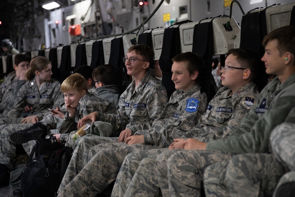 AKANG 144th Airlift Squadron hosts Alaska Wing’s Civil Air Patrol Cadets