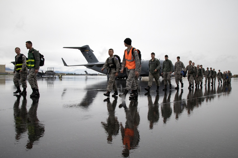 AKANG 144th Airlift Squadron hosts Alaska Wing’s Civil Air Patrol Cadets