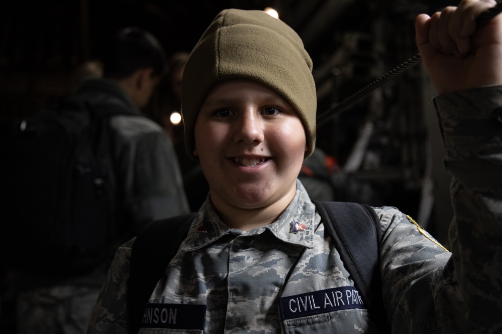 AKANG 144th Airlift Squadron hosts Alaska Wing’s Civil Air Patrol Cadets