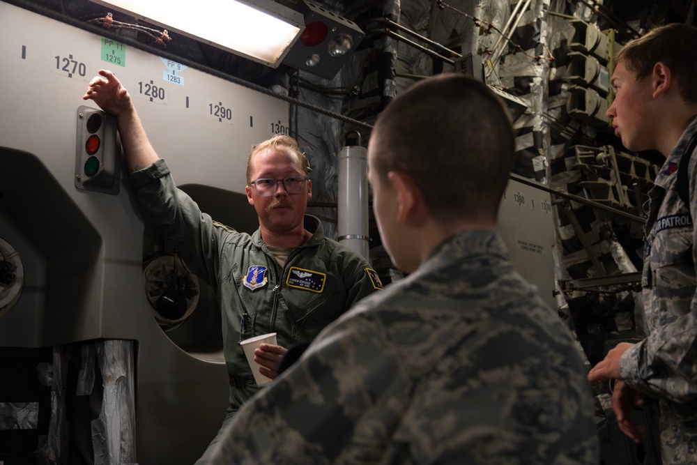 AKANG 144th Airlift Squadron hosts Alaska Wing’s Civil Air Patrol Cadets