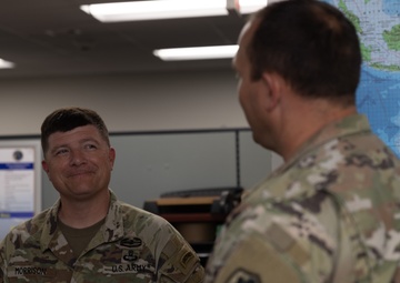 8TSC CSM visits Defense Logistics Agency in Guam