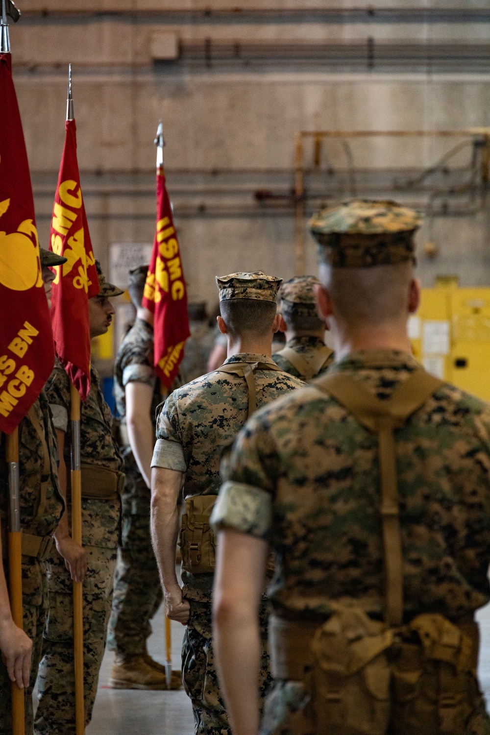 US Marines prepare for a change of command ceremony| MCIPAC CG