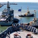 HMAS Leeuwin Moors Alongside Emory S. Land in Cairns