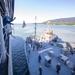 HMAS Leeuwin Moors Alongside Emory S. Land in Cairns