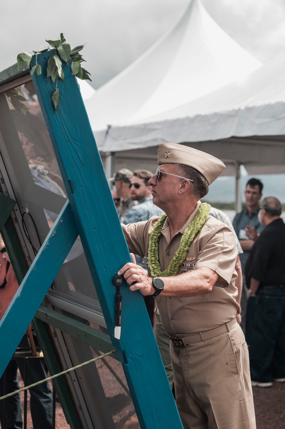 Kūpono Solar site dedication ceremony