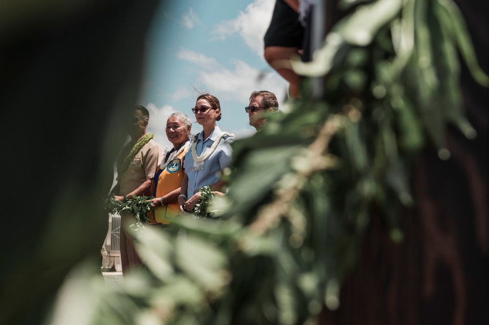 Kūpono Solar site dedication ceremony