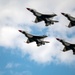 Thunderbirds practice prior to airshow