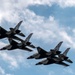 Thunderbirds practice prior to airshow