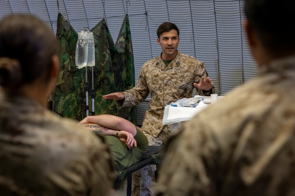 Corpsman Sharpen Their Skills at ITX 4-24