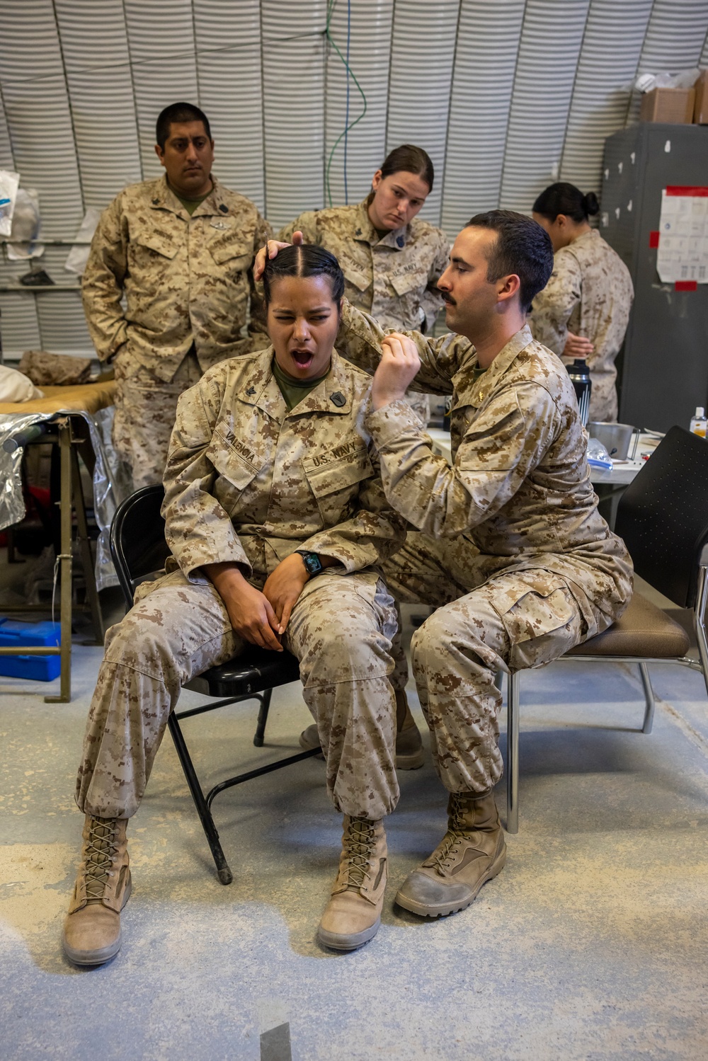 Corpsmen sharpen their skills at ITX 4-24