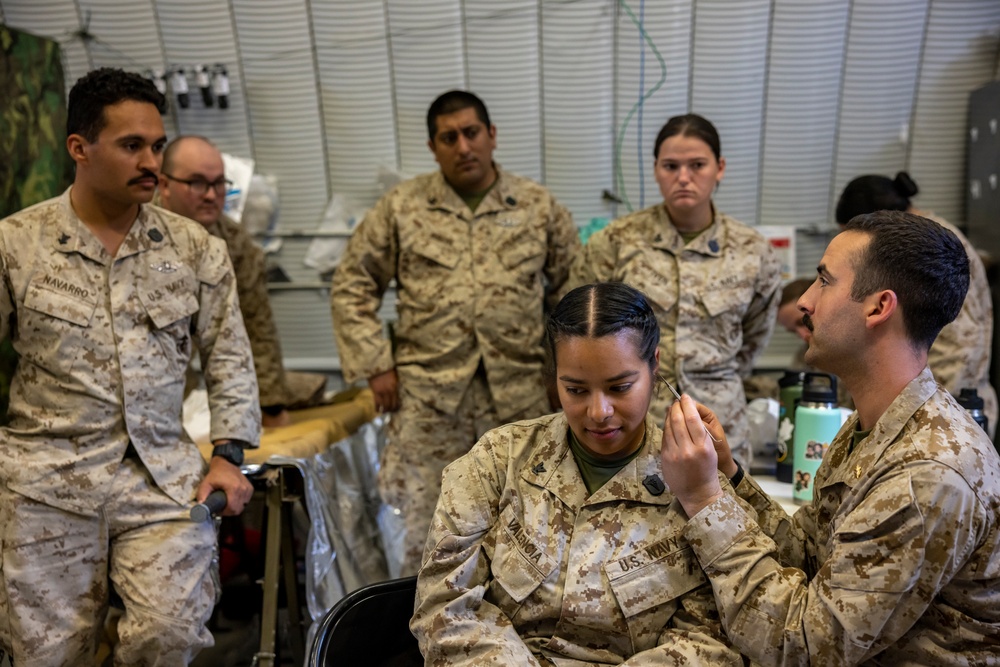 Corpsmen sharpen their skills at ITX 4-24