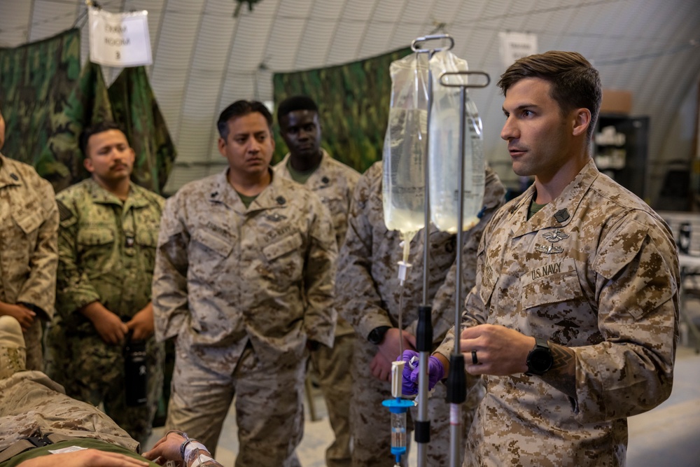 Corpsmen sharpen their skills at ITX 4-24