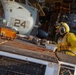 Marines, Sailors Prep the Flight Deck Aboard USS Somerset