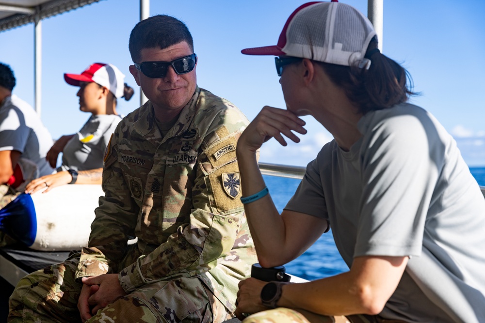 8th TSC CSM visits CAT team in Palau