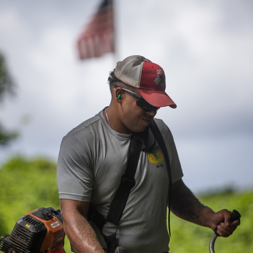 8th TSC CSM visits CAT team in Palau
