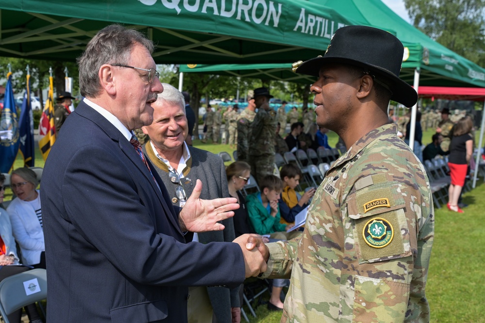 2CR Regimental and Squadrons Change of Command Ceremony