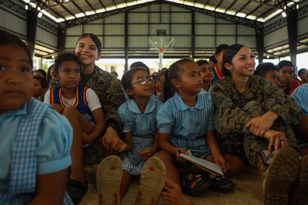 Valiant Shield 24: Koror Elementary School Visit