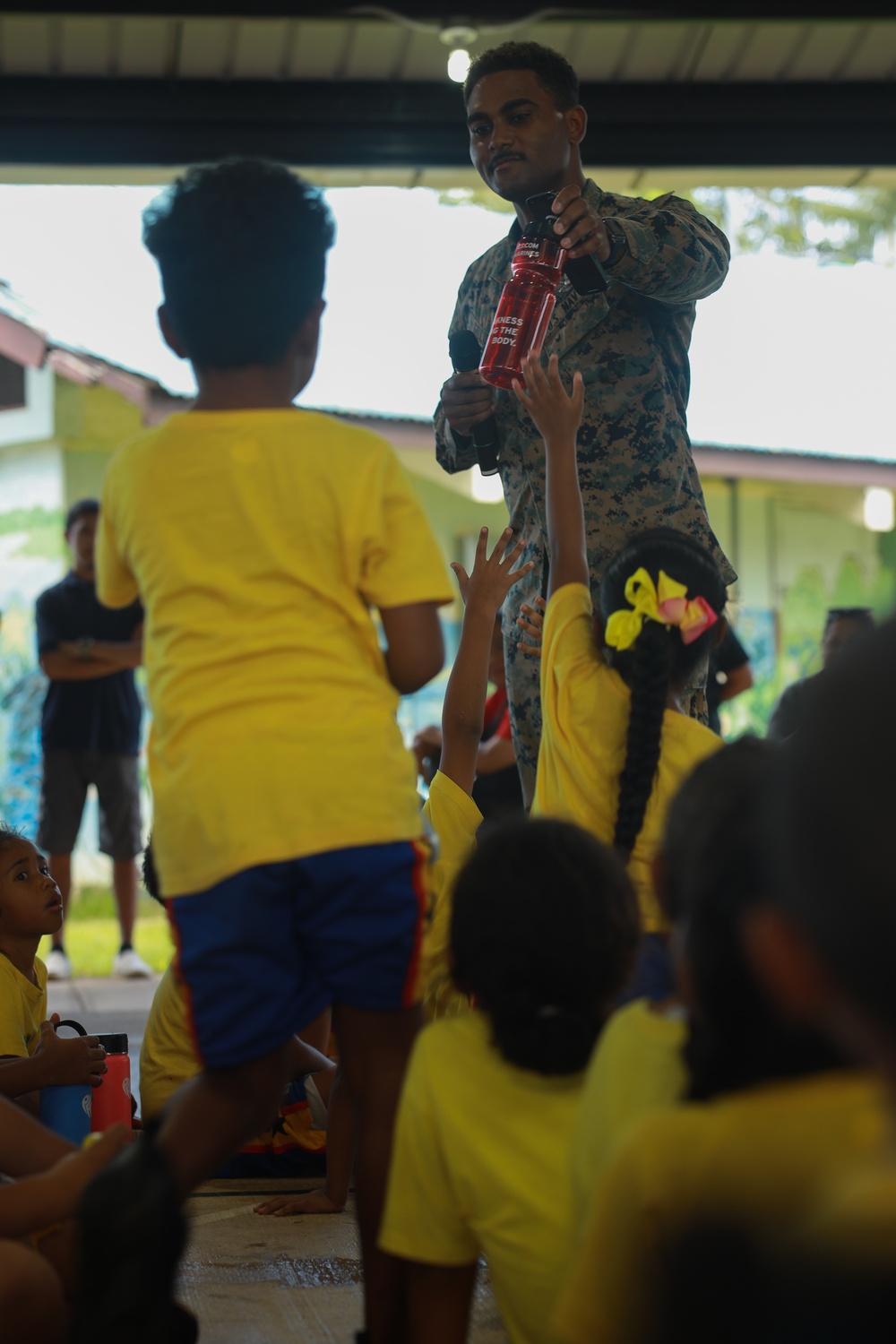 Valiant Shield 24: Koror Elementary School Visit