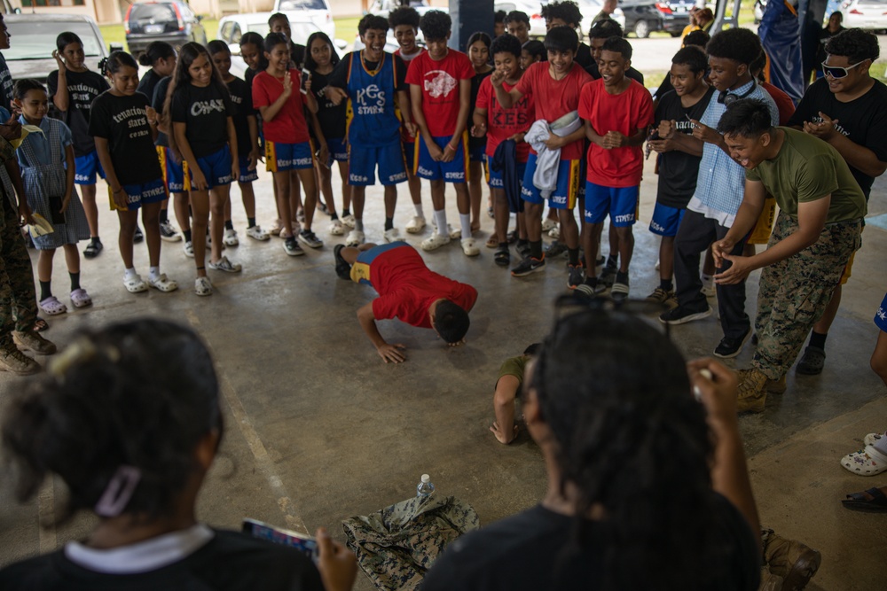 Valiant Shield 24: Koror Elementary School Visit