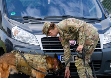 MWD Certification on Chièvres Air Base