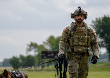 MWD Certification on Chièvres Air Base