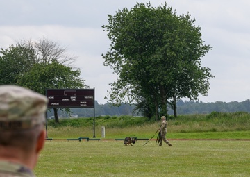 MWD Certification on Chièvres Air Base