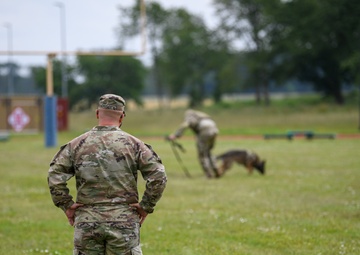MWD Certification on Chièvres Air Base