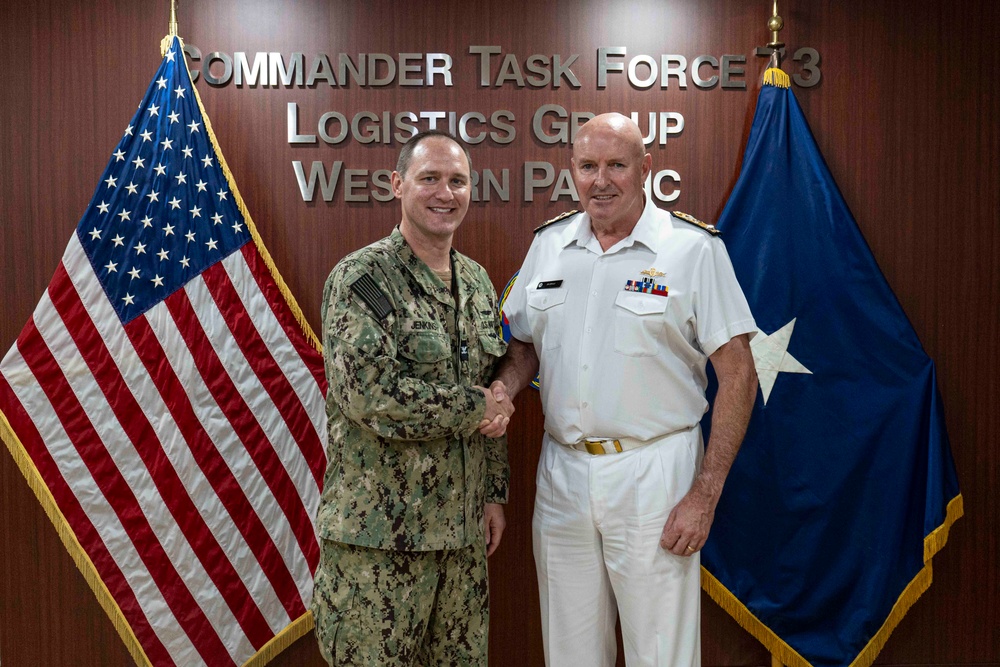 Commander, Joint Forces New Zealand visits COMLOGWESTPAC, June 10, 2024