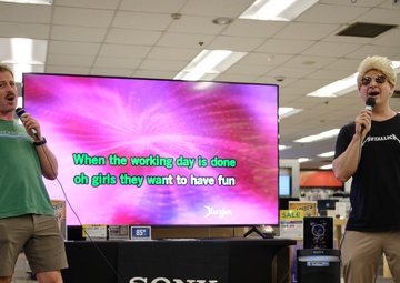 NEX Yokosuka Hosts Karaoke Roadshow