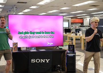 NEX Yokosuka Hosts Karaoke Roadshow