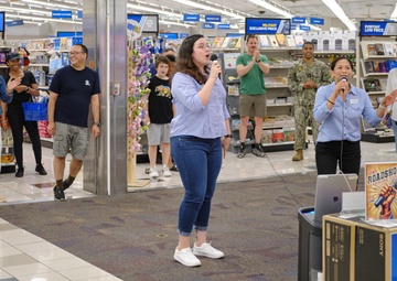 NEX Yokosuka Hosts Karaoke Roadshow