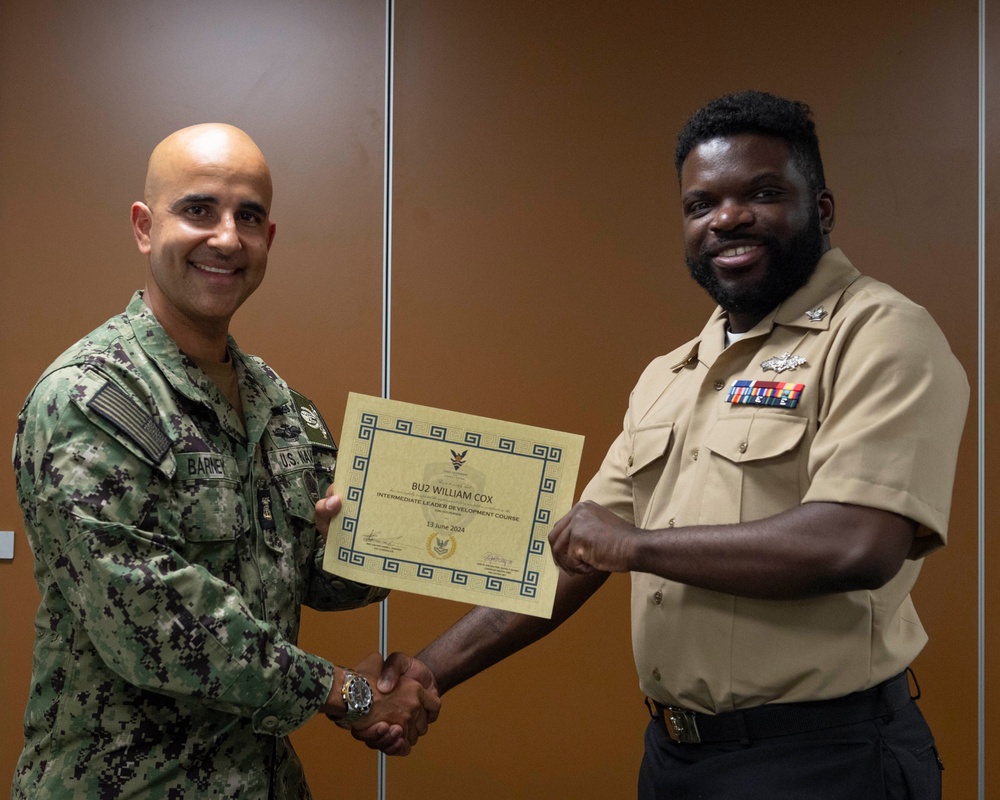 ILDC graduates at NSA Souda Bay