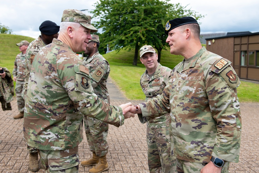 501st Combat Support Wing hosts AFIMSC command team