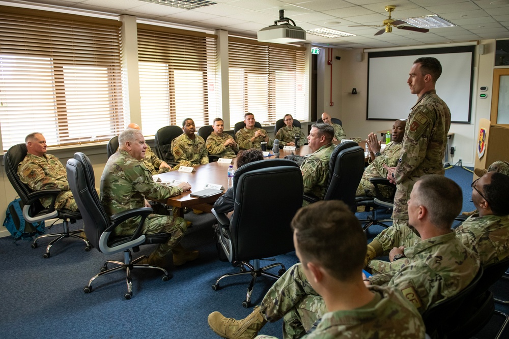 501st Combat Support Wing hosts AFIMSC command team