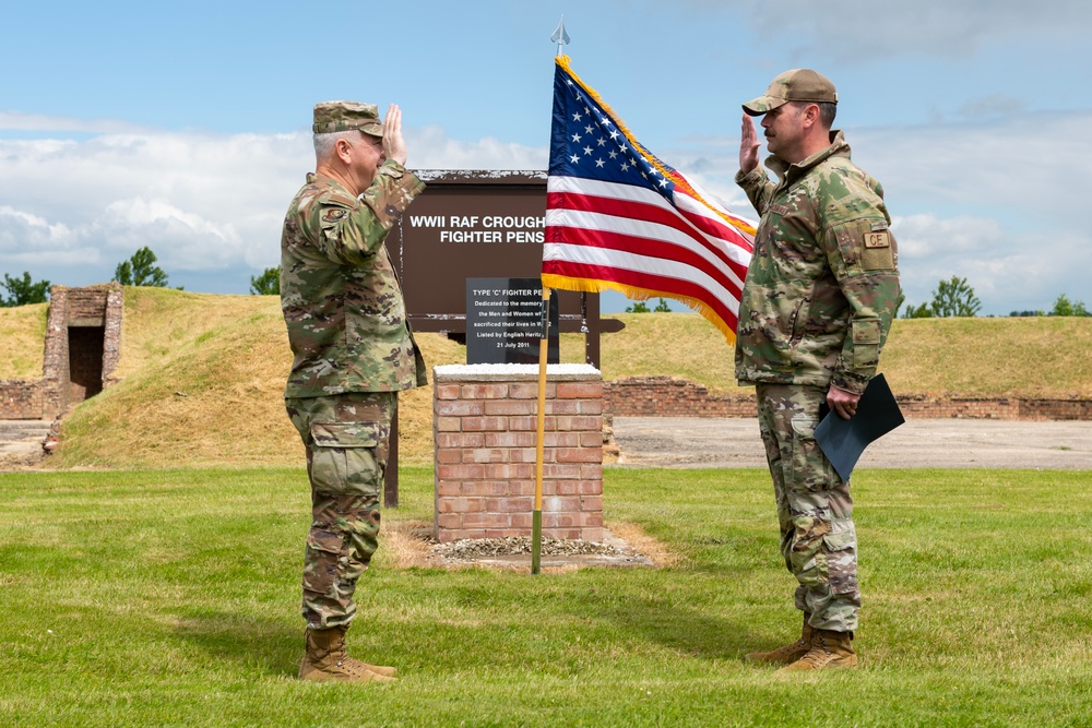 501st Combat Support Wing hosts AFIMSC command team