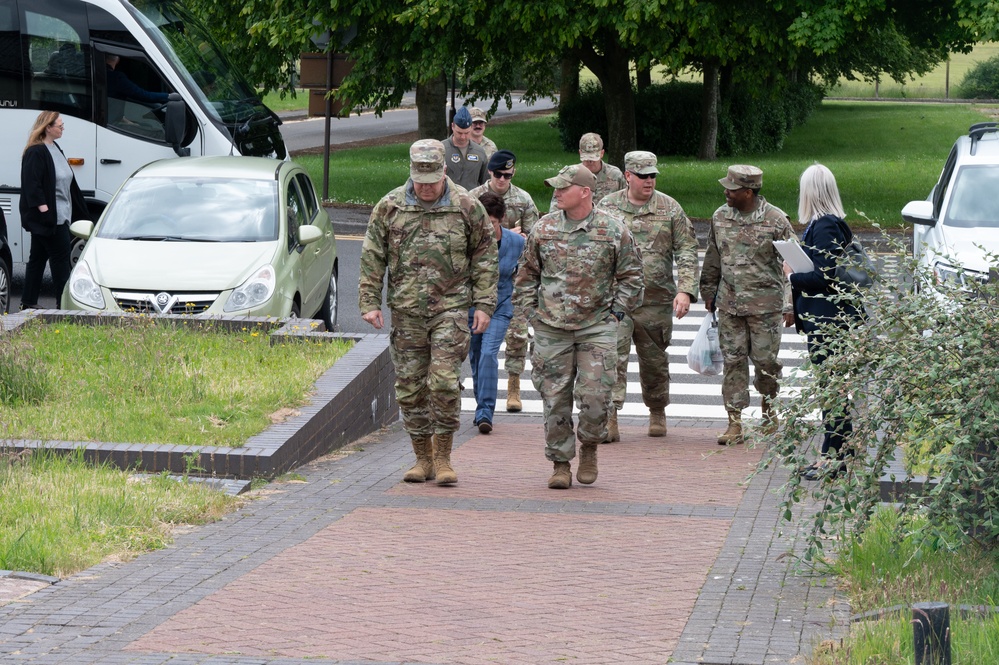 501st Combat Support Wing hosts AFIMSC command team