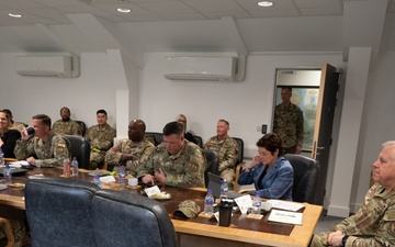 501st Combat Support Wing hosts AFIMSC command team