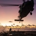 Explosive Ordnance Disposal Mobile Unit 5 fast ropes aboard USS Robert Smalls during Valiant Shield