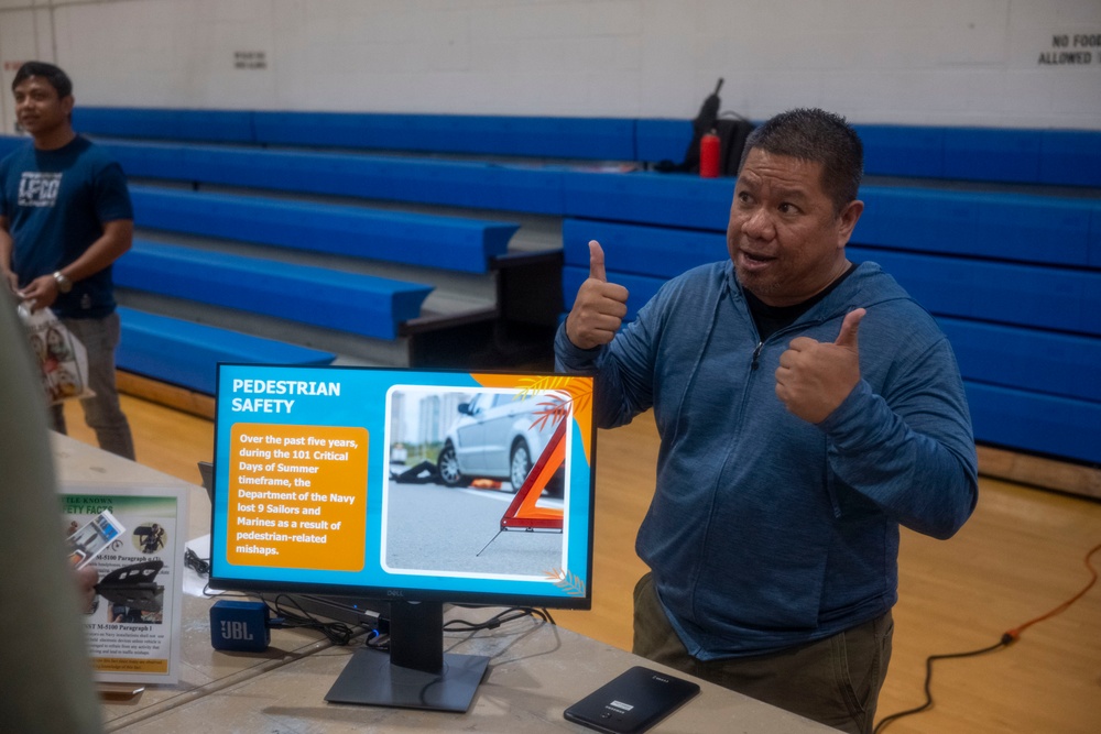 Summer Safety Stand Down at U.S. Naval Support Facility Diego Garcia