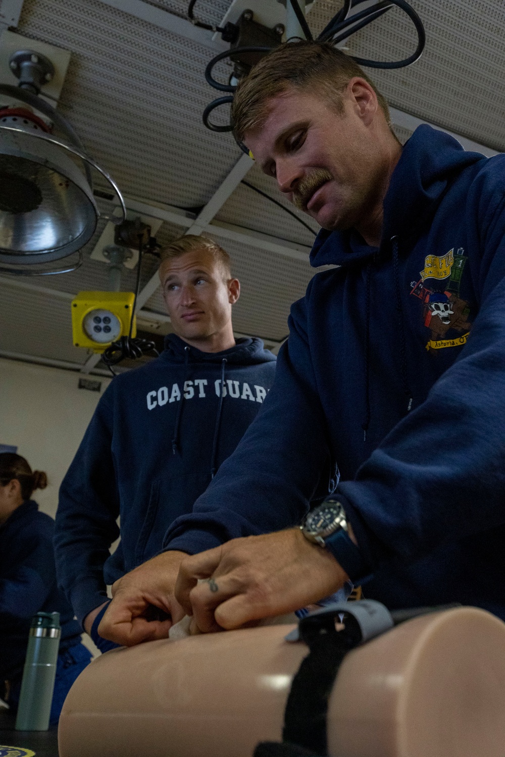 TCCC Course aboard USCGC Waesche