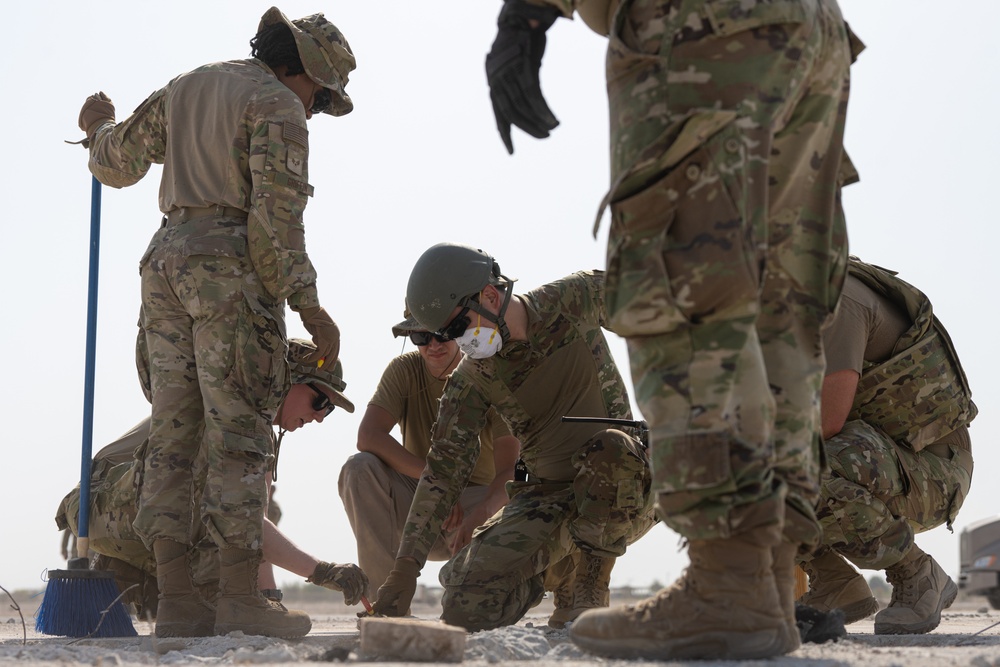 DVIDS - Images - 379th ECES exhibits Rapid Airfield Damage Repair ...