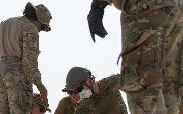 379th ECES exhibits Rapid Airfield Damage Repair skills in critical readiness exercise