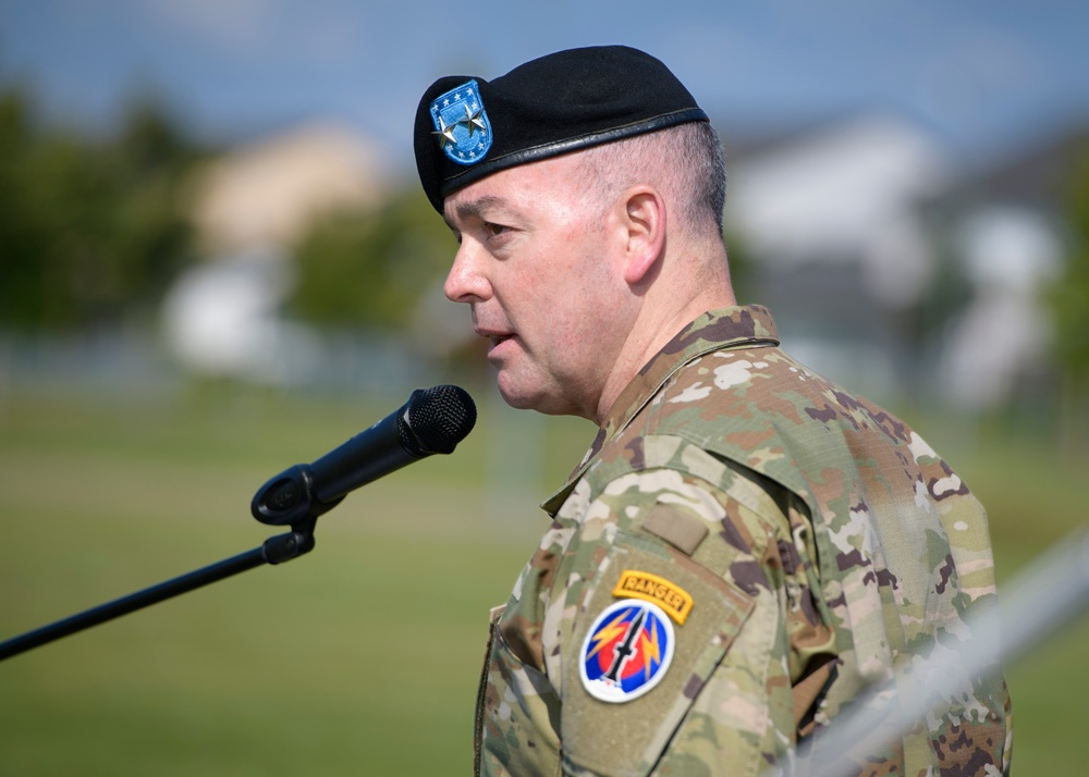 MG Rafferty takes over 56th Artillery Command