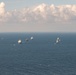 USS New York And NATO Allies Steam In Formation