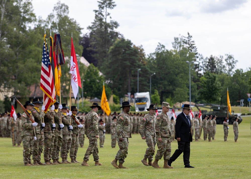 2nd Cavalry Regiment - Change of Command